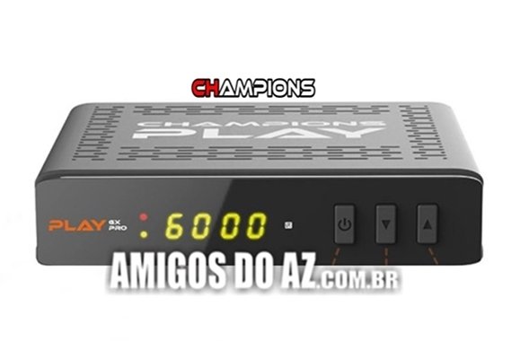 Atualização Champions Play GX PRO V1.54 – 03/01/2025