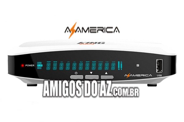 Atualização Azamerica king V1.61 – 24/04/2023