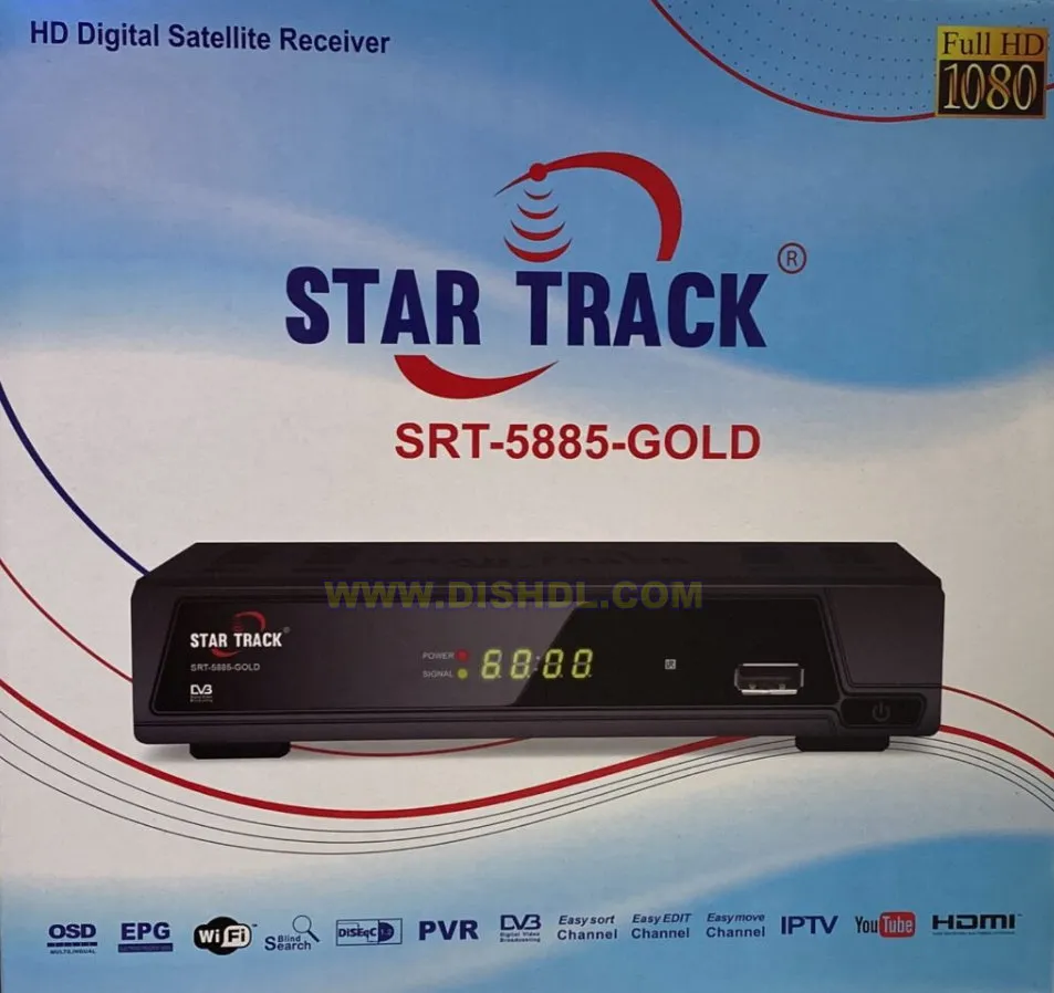 Atualização Star Track SRT 5885 Gold V3.13 – 24/11/2023