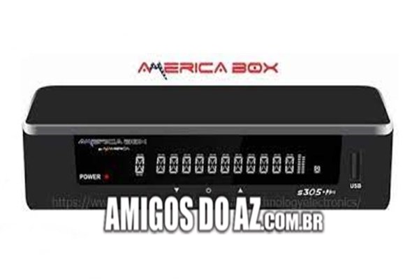 Atualização Americabox S305 + Plus V1.75 – 06/08/2025